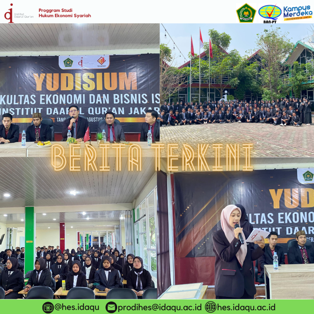 Resmi Mendapatkan Gelar Sarjana Hukum, Mahasiswa HES Ikuti Kegiatan Yudisium